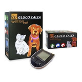 50 Tiras De Glicose Para Animais + Monitor  Gluco Calea