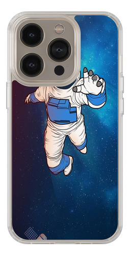 Funda Transparente Para iPhone Nassa Astronautas  )
