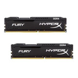 Memória 16gb ( 8gb X 2 ) Ddr4 2133 Mhz Kingston Hyperx Fury