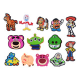 Charms Pines De Toy Storyy Disneyy Para Crocs 13 Piezas 