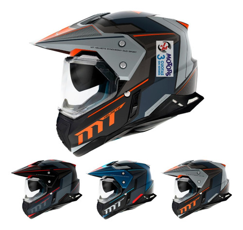 Jm Casco Moto Mt Synchrony Duo Sport Sv Patrol B4 B5 B7