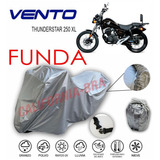 Funda Cubierta Lona Moto Cubre Vento Thunderstar 250 Xl