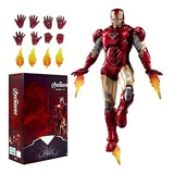 Iron-man Mark 6 Marvel Figura Acción Coleccionable Zd Toys