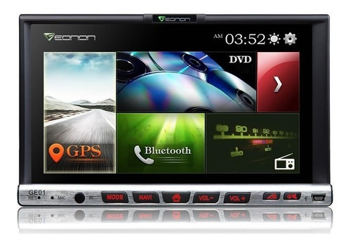 Eonon - Radio Carro Pantalla 7 PuLG. Repr. Dvd 2 Din - Gps