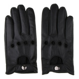 Guantes De Conducción De Piel Para Hombre, Estilo Vintage, F