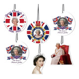Elizabeth Ii Queens - Adornos Colgantes De Árbol Aromático C