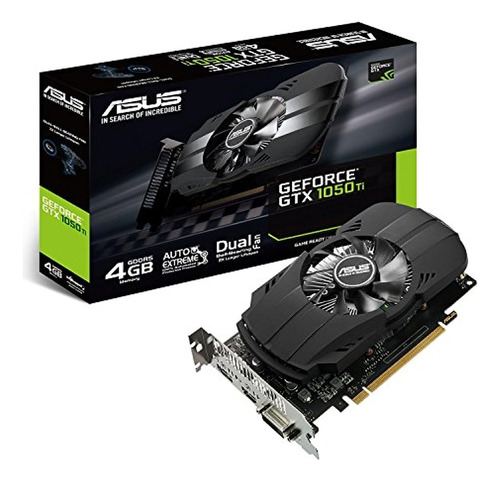 Tarjeta Gráfica Asus Ph-gtx1050ti-4g Geforce Gtx 1050 Ti 4gb