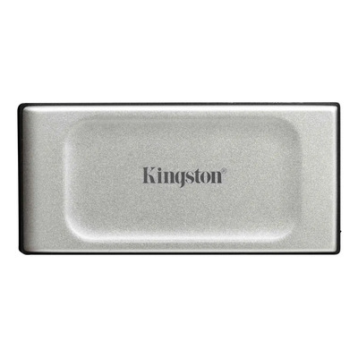 Ssd Externo Kingston Xs2000 2tb Portátil Usb-c Usb 3.2 Velocidade De Leitura Até 2000mb\u002Fs Sxs2000\u002F2000g Disco Sólido Externo Cor Prateado | Frete grátis