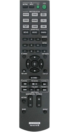 Control Remoto Rm-aau135 Para Sony Home Theatre Ht-m3 Ht-m5