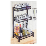 Organizador Rack Especias Cocina Baño Multifuncional 3 Nivel