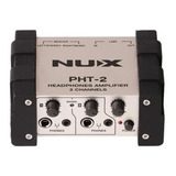 Amplificador De Auriculares 2 Canales Nux Pht-2