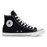 Zapatilla Converse All Star Hi Lona Botita Original Negro