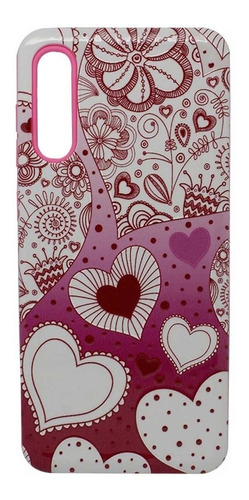 Funda Case Protector Pasta Diseños Dama Samsung Galaxy A50