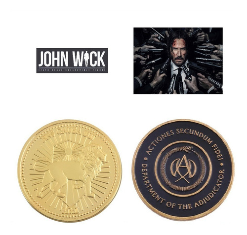 Monedas Coleccionables John Wick