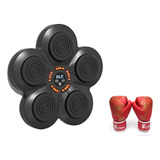 Máquina De Boxeo Musical Smart Wall Target + Guantes