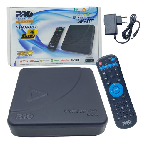 Smart Box Tv Transforme Sua Tv Tubo, Lcd, Led Em Smart Tvbox