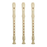 3 Flautas Doce Soprano Barroca Série 20 Yrs 24b - Yamaha