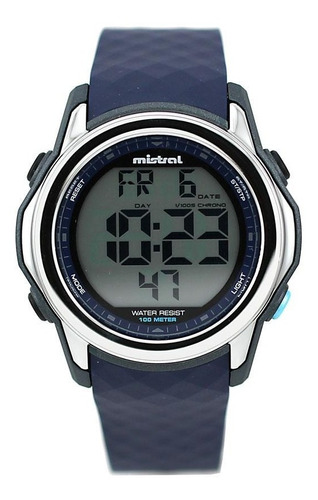 Reloj Mistral Digital Hombre Niños Sumergible 100 M Newmar