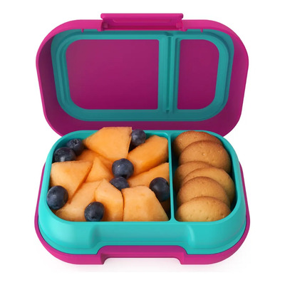 Bentgo Kids Snack Rosa Fuchsia Lonchera Hermética Dividida | Envío gratis