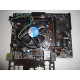 Board Msi H110m Pro+core I5 7400 7ma Gen 3.0ghz+cooler+lata