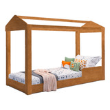 Cama Casinha Montessoriana Crystal 100% Mdf Solteiro Cores