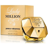 Perfume Lady Million De Paco Rabanne 80 Ml Dama Kuma