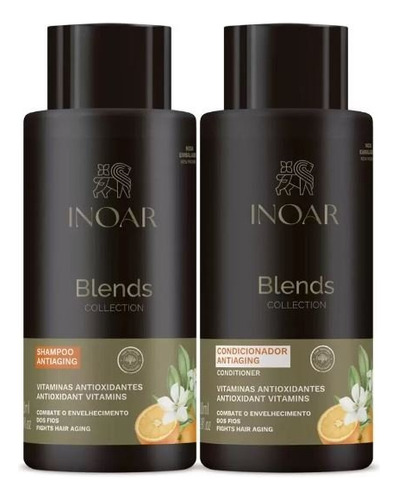 Inoar Kit Blends Vitaminas 2 Produtos 800ml