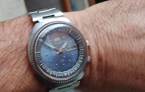 Reloj Orient Automático Sw Hora Mundial ,