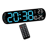 Reloj Despertador Digital Con Configuración De Alarma Dual,