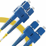 Cable De Fibra Óptica Sc A Sc 1m Sm Duplex - 9/125um Os1