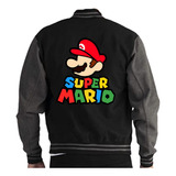 Chaqueta Beisbolera Super Mario  M1 