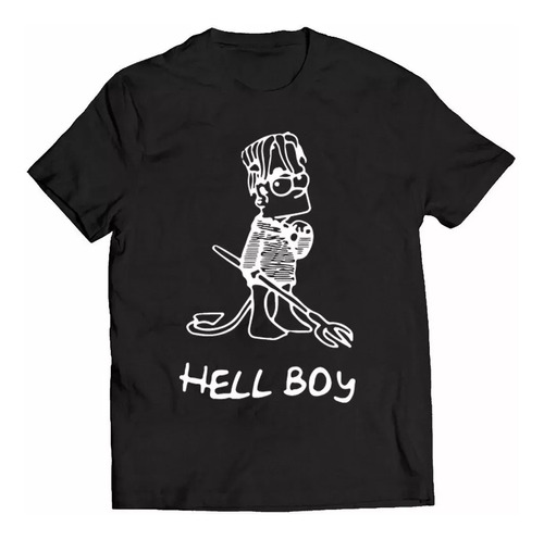 Camisa Camiseta Unissex Lil Peep Lil Emo Hellboy