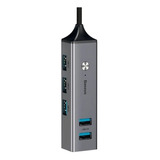 Baseus Hub Adaptador Usb 5 En 1 Cube