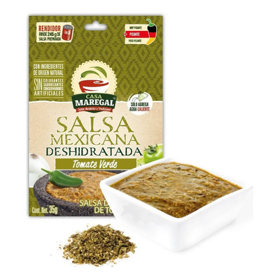 Salsa Mexicana Deshidratada: Salsa Verde | Meses sin interés