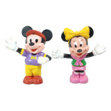 Disney Mickey Y Sus Amigos Mickey Y Minnie Set De 2 Figuras