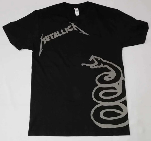 Playera Metallica Black