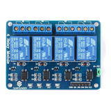 Modulo Rele Relay 4 Canales Arduino Pic 5v 10a