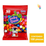 Chicle Bola Lucky Gum Clasico 100pzs