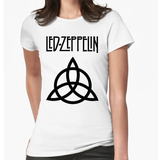 Led Zeppelin Playera Nueva Albun Logo Original Genial