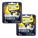 Gillette Fusion Proshield 4 Cartuchos Recarga - Lacrado