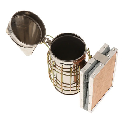 Fumador Colmena Humo De Control Acero Inoxidable Garantizar