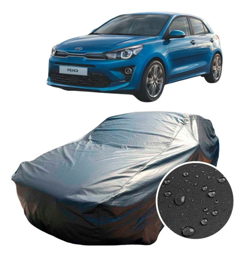 Funda Cubierta Kia Rio  Auto Hatchback C1 Impermeable