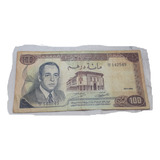 Billete Antiguo 100 Dirhams De Marruecos Del Año 1970 Bc