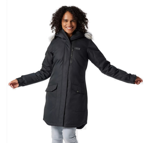 Campera Tapado Columbia Suttle Mountain Long Mujer