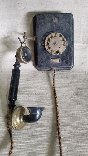 Telefono De Pared Antiguo Original