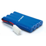 Bateria 9,6v 700mah Para Carrinhos Ni-cd Recarregavel Aa