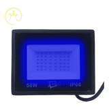 Refletor Led 50w Smd Azul - Mgc