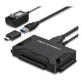 Sata/ide A Usb 3.0 Adaptador, Lector De Disco Duro Para Sata