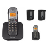 Mini Pabx Sem Fio Dect Intelbras 1 Linha 2 Ramais 2 Porteiro