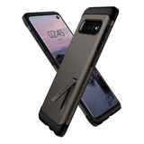 Funda Spigen Tough Armor Para Galaxy S10 Gunmetal